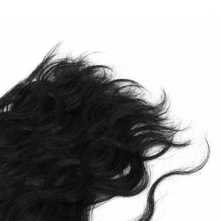 Natural Wavy Seamless Indian Hair PU Clip in Hair Extensions