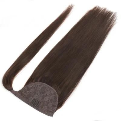 Brazilian Natural Straight 100% Human Hair Ponytail
