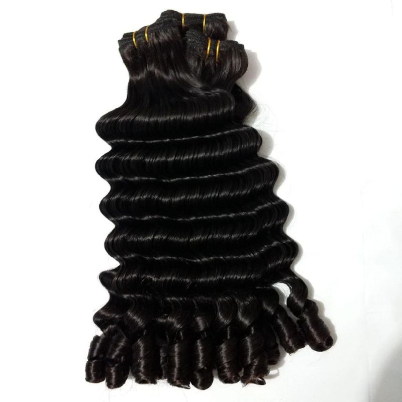 Fumi Curly Top Quality 100% Virgin Unprocessed Brazilian Human Hair Extension