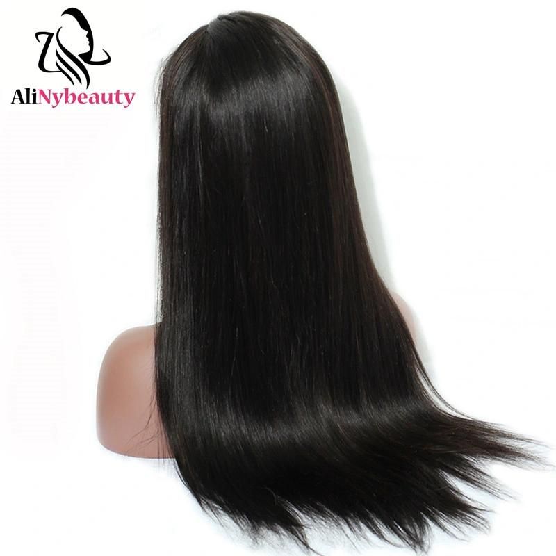 Wholesale Virgin Human Hair Natural Straight Full Lace Wig