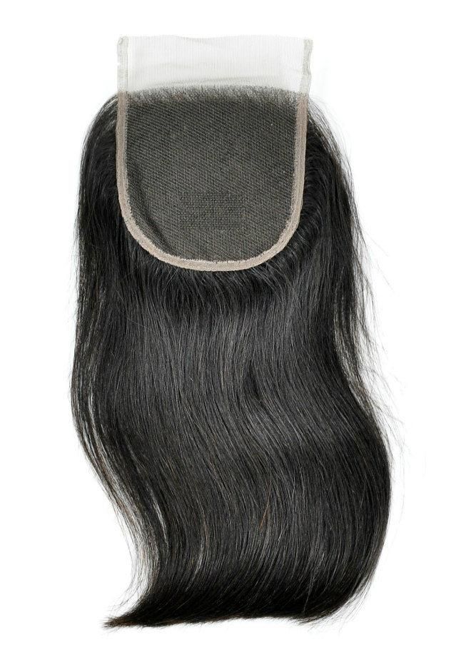 Virgin Human Hair Lace Closure at Wholesale Price (Thick Straight)
