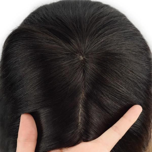 Invisible Knots Silk Top All Over High Top Women′s Hair System