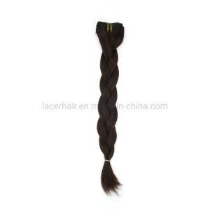 Indidan Braziian Natural Remy Full Head Clip Extension Highlighted Color Human Hair