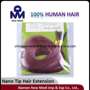 2g Double Brazilian Virgin Human Hair Nano Ring Hair