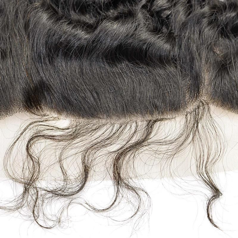 Deep Curly Lace Frontal Virgin Human Remy Hair