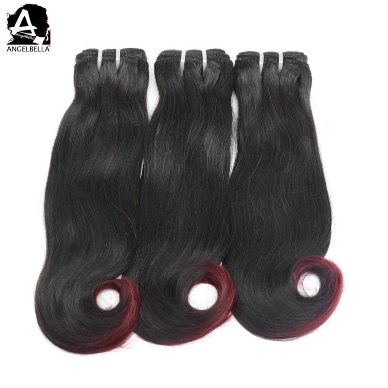 Angelbella Peruvian Hair 1b#-99j# Human Hair Soft Feel Remy Hair Bundles for Sale