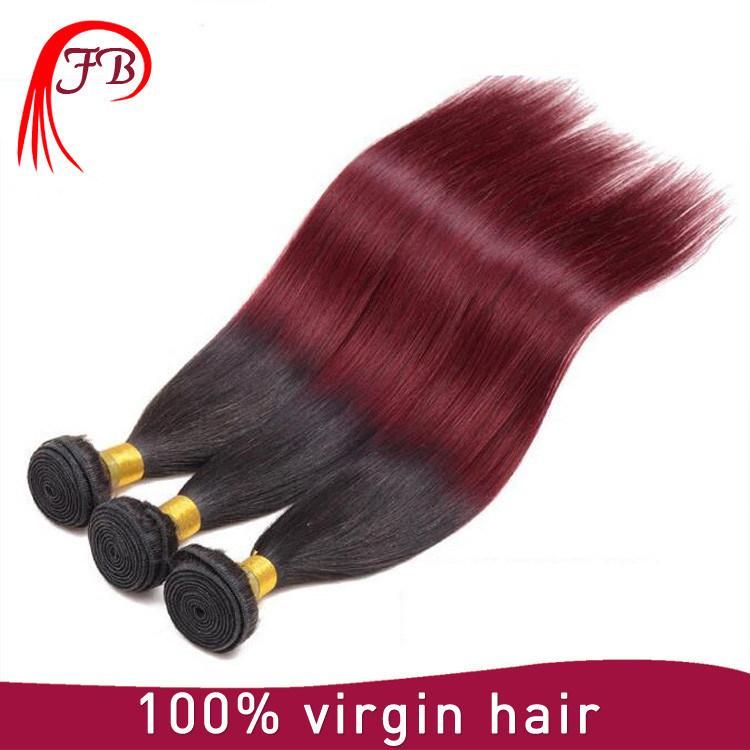 8A 100% Barzilian Human Hair Straight Hair Products Omber Hair