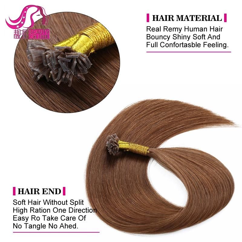 Pre-Bonded Tip Hair Extensions, 100% Human Hair Extensions