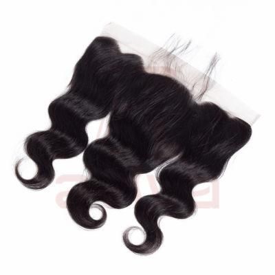 Body Wave Hair Closure 4X13 Inch Swiss Lace Closure Free Part 100% Human Remy Hair 8-24 Inch Hand Tied Closure