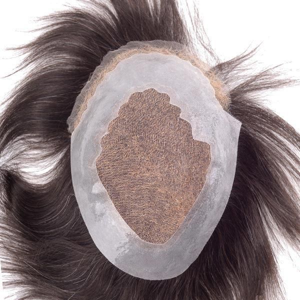 Custom Made No Surgical Hair Replacement for Women Swiss Lace Front