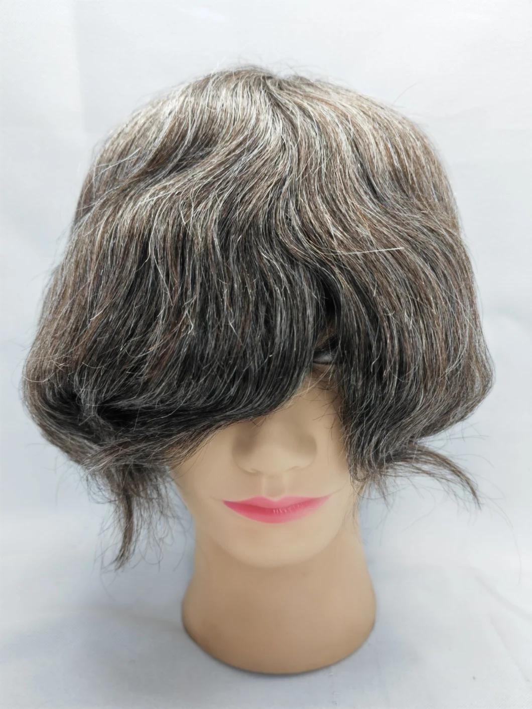 2022 Most Popular Swiss Lace and French Lace with Poly Coating Base Human Remy Hair Wigs
