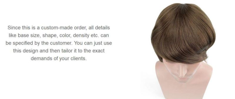 Soft Thin Breathable Base - French Lace High Quality Wigs for Men