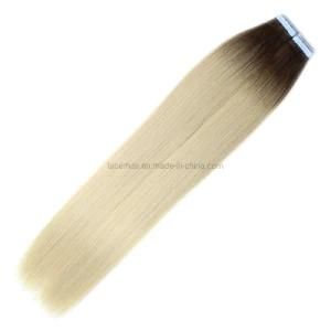 Wholesale Human Hair Extensions 14&quot; 16&quot; 18&quot; 20&quot; 22&quot; Brazilian Straight Remy Hair on Adhesives Tape PU Skin Weft Invisible 20PCS