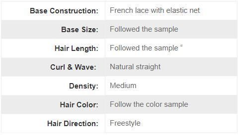 Indian Long Curl Hair Custom-Made Natural Hairpiece for Women