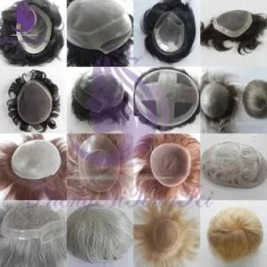 Lace Human Hair Wig Hairpieces Hair Unit Hair Replacement System Toupee