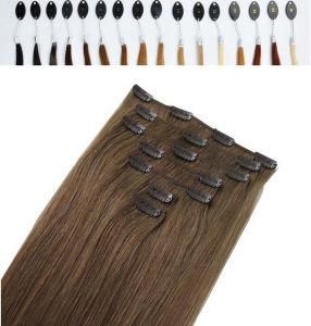 Double Weft 100% Human Hair Clip in Hair Extension