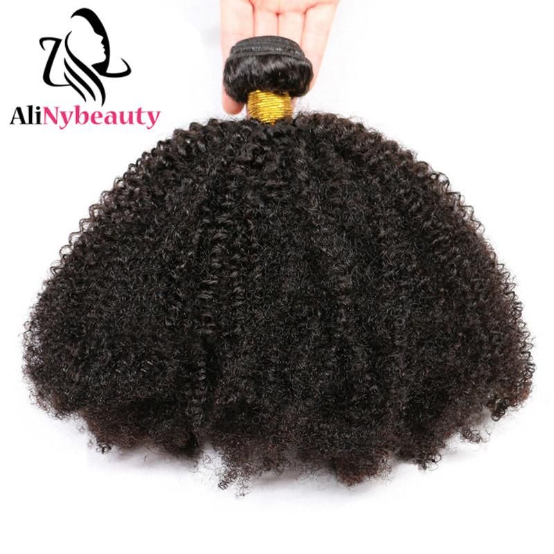 Manufacture Direct Selling Virgin Brazilian Human Hair Afro Kinky Curly