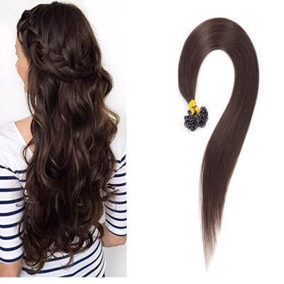 U-Tip Extension Remy Brazilian Human Hair Extension Silky Straight 22inches #2