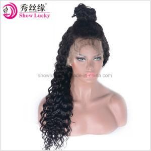 Beauty Deep Wave Curly 360 Lace Frontal Wigs Human Hair Wig Pre Plucked Lace Front Wig for Women 100% Remy Hair Products