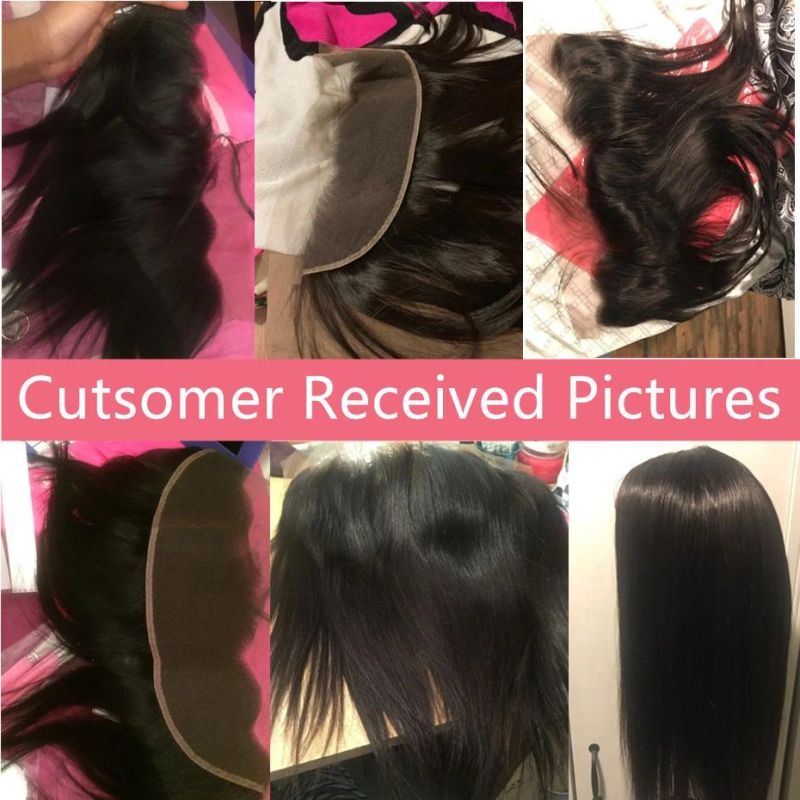 20 Inch Brazilian Straight Hair 13X4 Lace Frontal Free Closure Natural Color Remy Human Hair