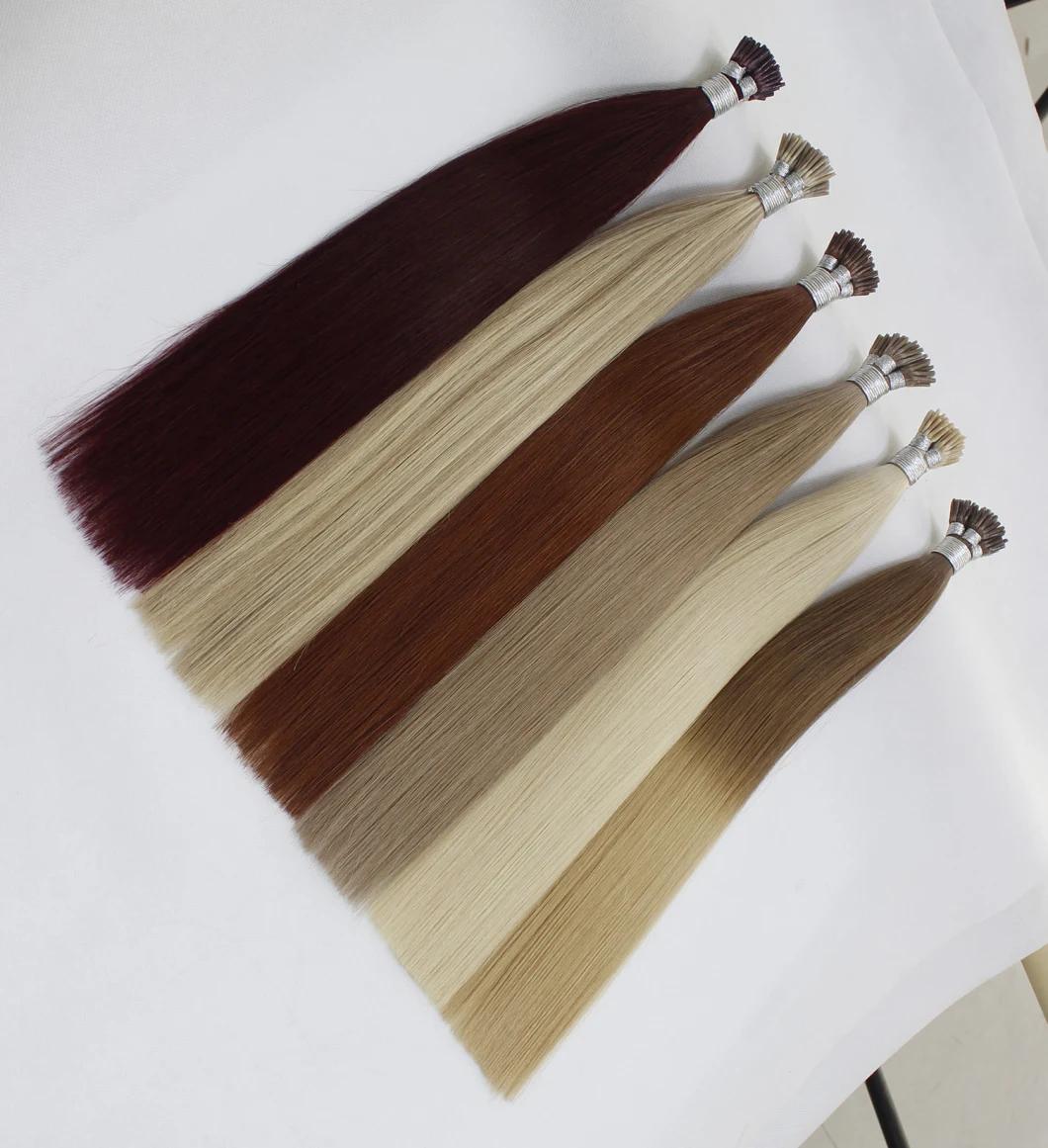 I-Tip Extensions Brazilian Straight Human Hair Bundles Multi-Color Remy Human Hair Extensions Pictures & Photos I-Tip Extensions Brazilian Straight Human Hair