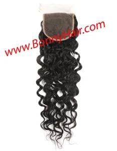 Factory Directly Shedding Free Indian Virgin Hair Lace Closure