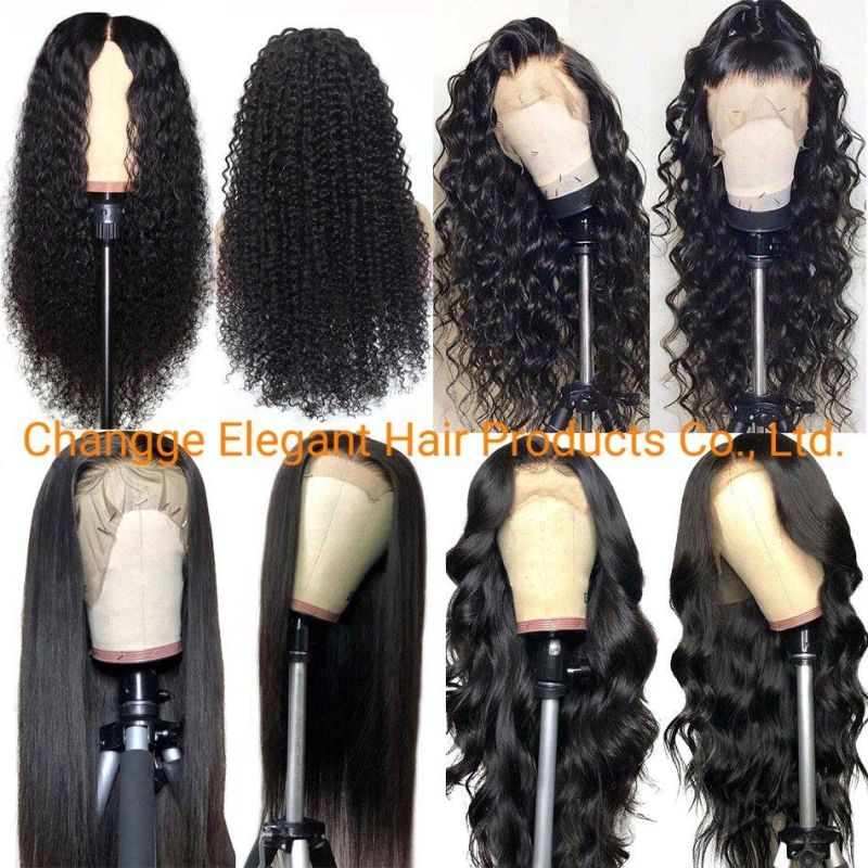 Cheap Wholesale Brazilian Straight 360 Full Lace Front Human Hair Wigs for Black Women Natural HD Transparent Lace Frontal Wigs