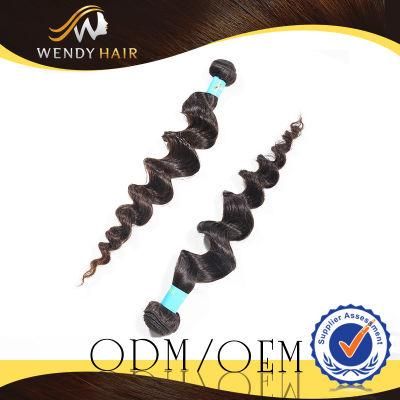 Direct Factory Virgin Remy Brazilian Hair Weft of Loose Wave