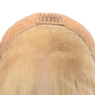 Women Lace Front Wig Blond Color Women Hair Systems