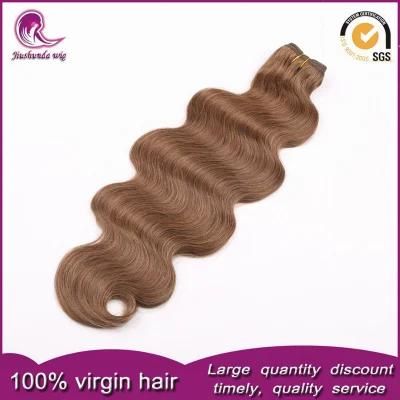 Brown Color Hair Weaving Brazilian Remy Human Hair