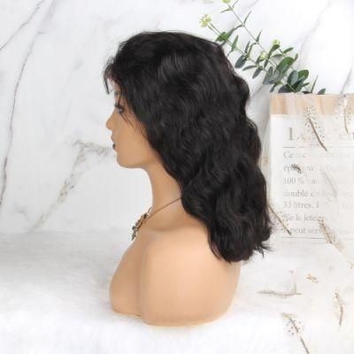 Human Hair Wigs Bob Hair Wig with Bangs Brazilian Straight Hair Wig for Black Women Cheap Bang Wigs