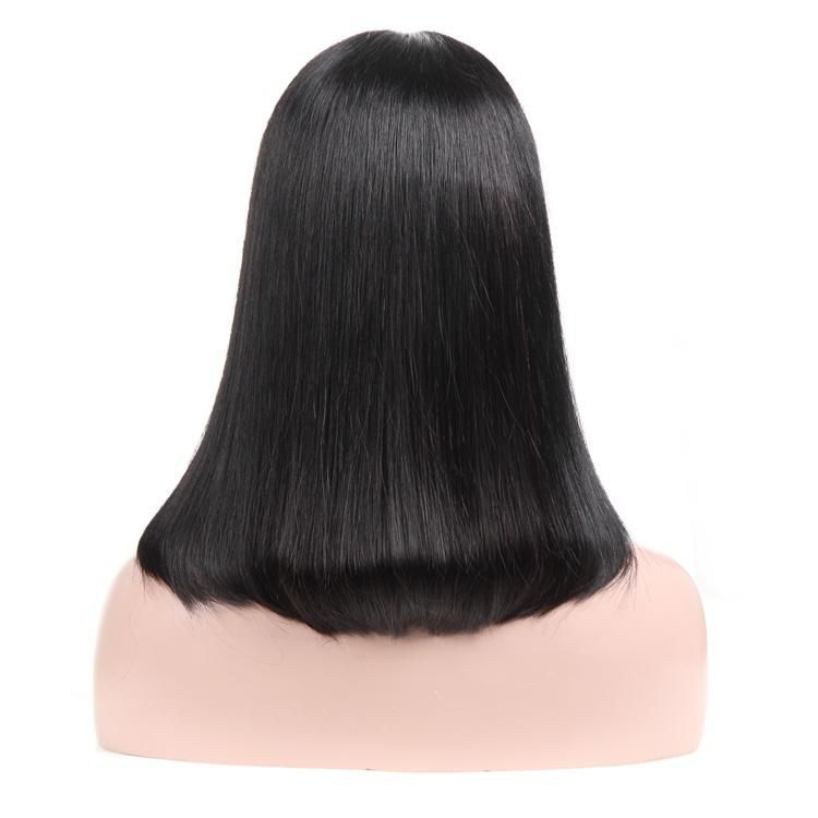 Full Density Brazilian Human Hair Lace Bob Wig