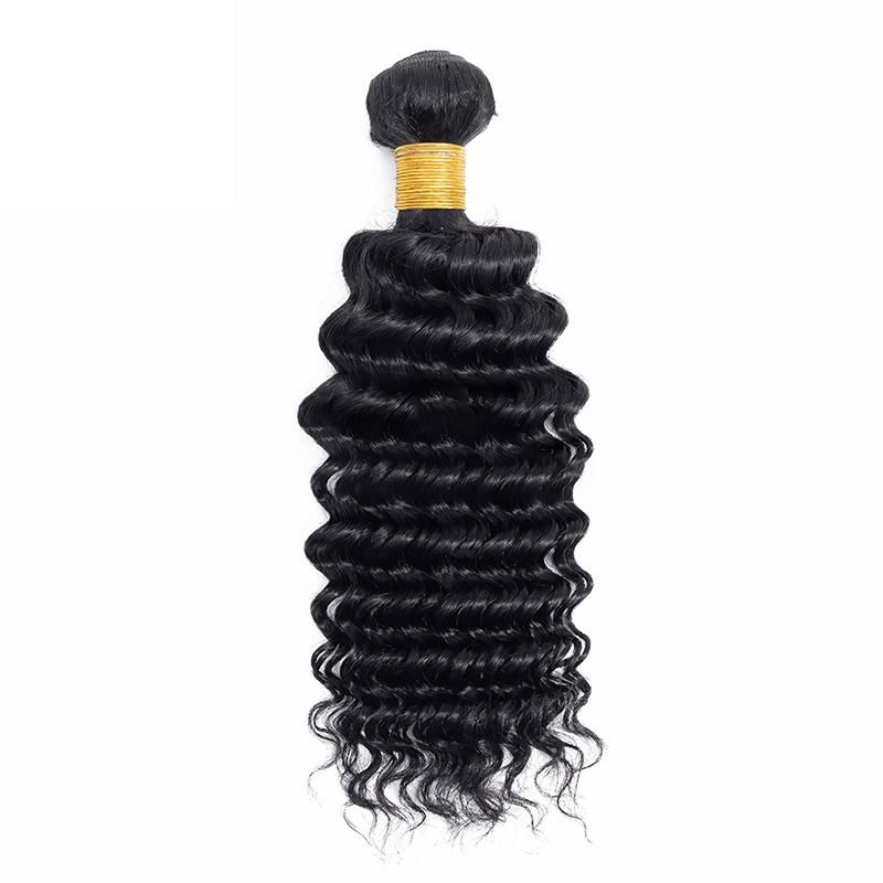 Human Hair Extension Remy Hair Brazilian Hair Deep Wave