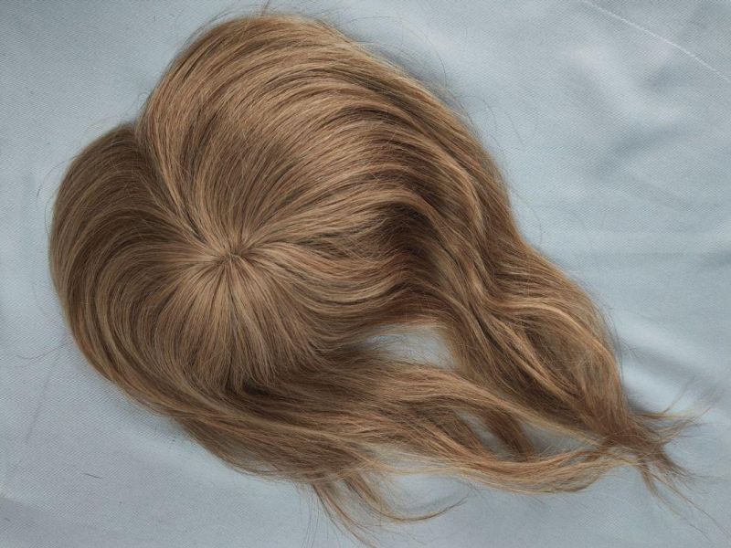 2022 Most Popular Ventilated Fine Welded Mono Human Hair Toupee Made of Human Remy Hair