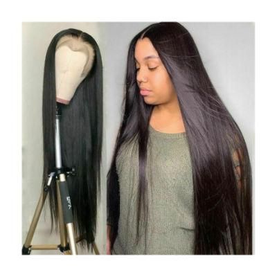 HD Transparent 360 Lace Front Wigs, Virgin Cuticle Aligned Brazilian T Part Closure/13*4/13*6 Full Lace Frontal Human Hair Wigs