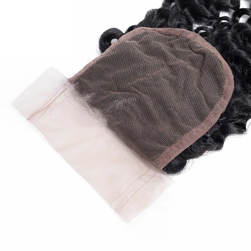 2020 No Shedding 4X4 Closure Kinky Curly 100% Human Hair