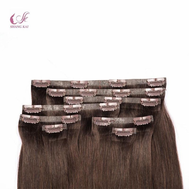 Remy Human Hair Seamless Clip Human Hair Extensions Luxy Seamless Remy Hair