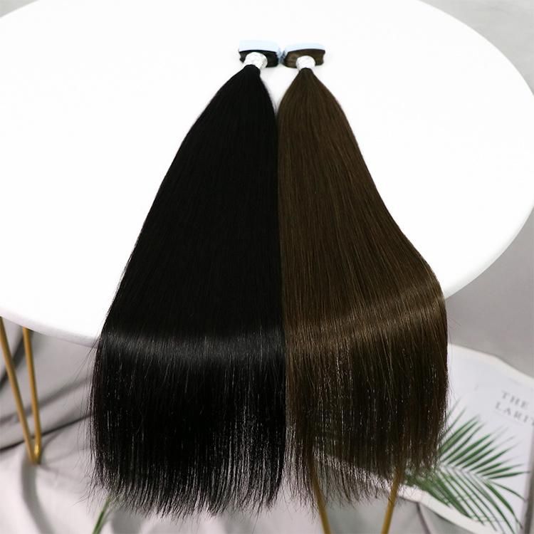 12A Virgin Unprocessed Hair Straight Tape in Hair Extensions