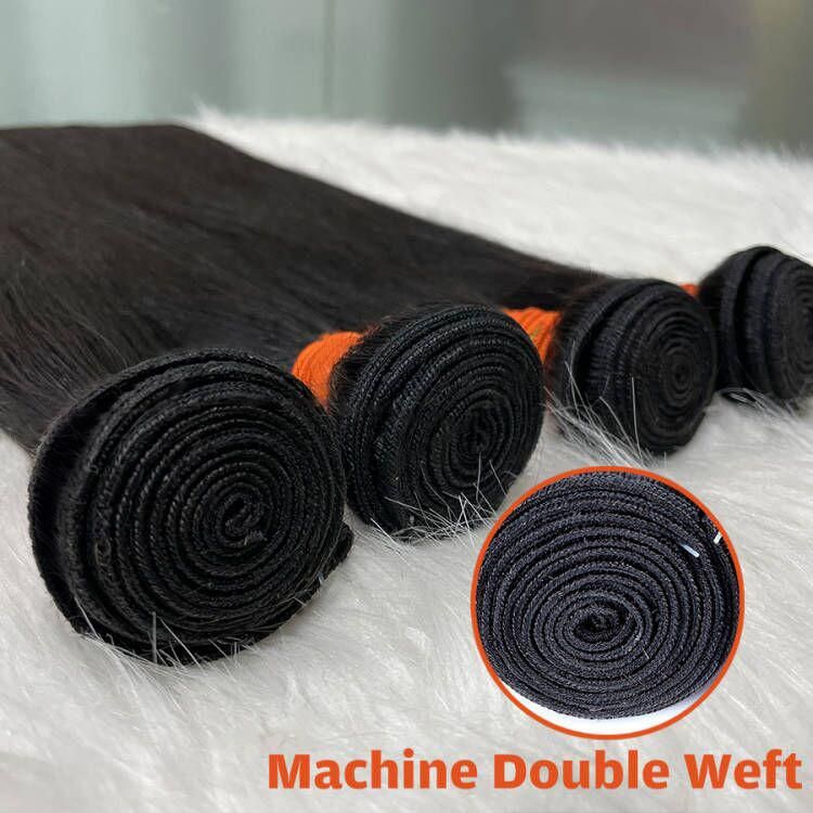 Chinese Bulk Hair Extensions Double Drawn Mongolian Hair