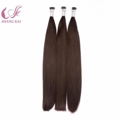 100% European Hair Virgin Tiny Tip I Tip Human Hair Extension