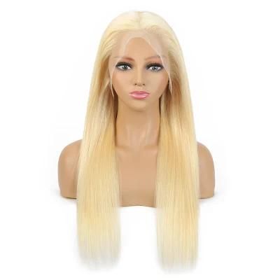 Frontal Lace Wig 200% High Density Transparent Lace Wig #613 HD Frontal Lace Wig