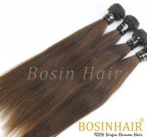 100% European Virgin Human Silky Straight Hair Weft