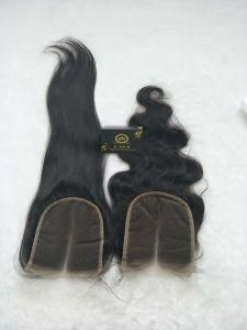 100% Human Remy Hair Weave for Straight Body Wave Deep Wave Curly Lace Closure