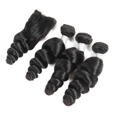 Top Quality Loose Wave Mongolian Human Hair Extension Virgin Hair