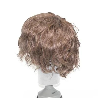 Front Lace - Soft and Comfortable Hair System - Men&prime;s Long Lasting Hair Loss Solution Wigs
