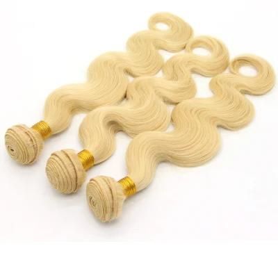 Pure Brazilian Body Wave 613 Blonde Color Virgin Hair Extensions