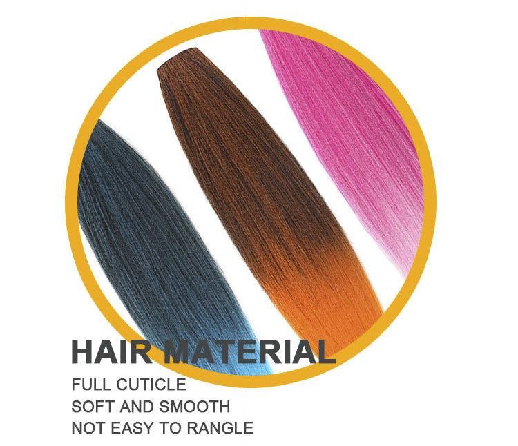 Pre Stretch Braiding Hair Ombre Private Label Hair for Braids