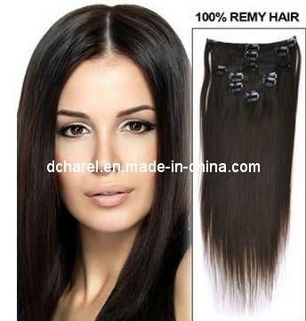 100% Human Hair Clip on Hair Extensions