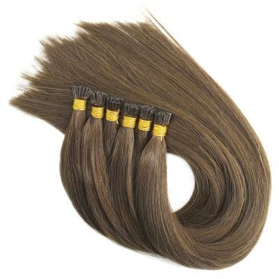 Nail Tip Hair Extensions Machine Remy Hair 14-24&quot; Natural Soft Human Hair Highlight Color Pre-Bonded Hair 1g/1s