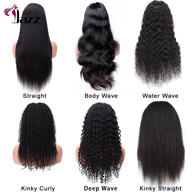 4X4 13X4 13X6 100% Brazilian HD Lace Front Human Hair Wigs, 180% Density Pre Plucked Lace Closure Frontal Wigs for Black Women